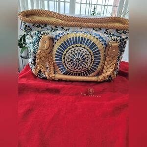 Cole Haan Embroidered Tote Bag